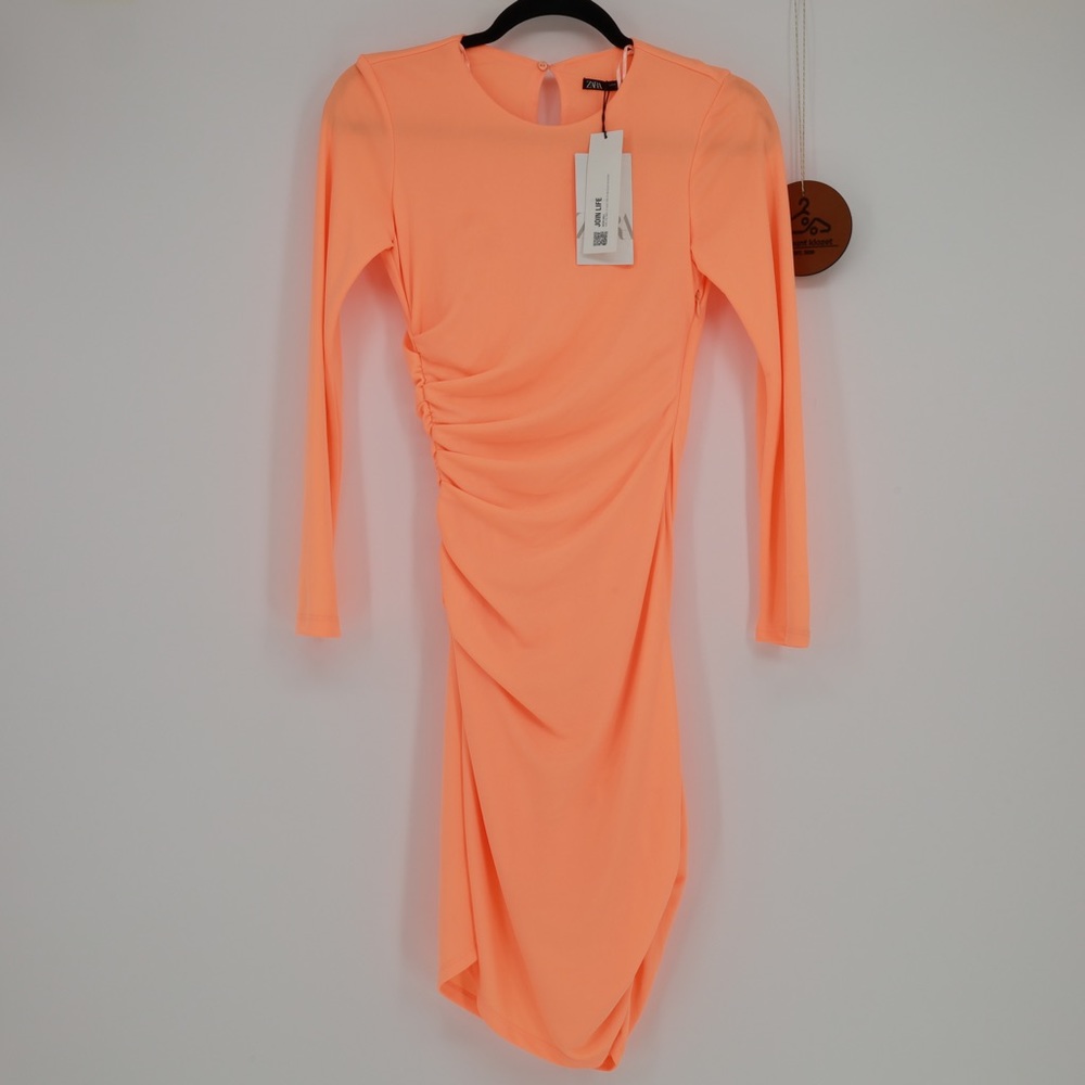 ZARA DRAPED DRESS
